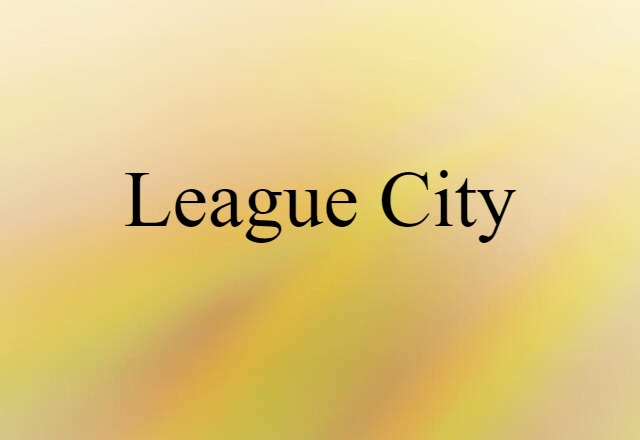 League City