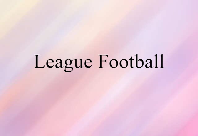 league football