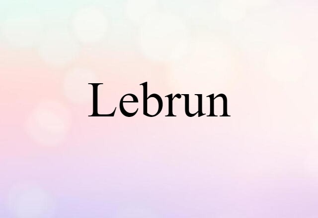 Lebrun