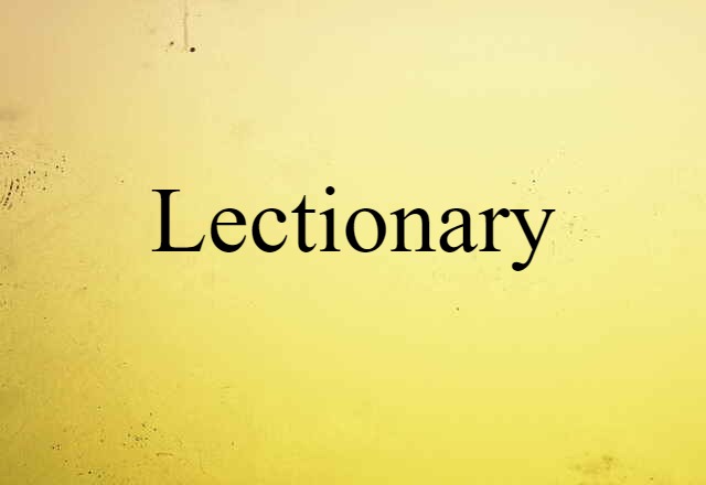 lectionary