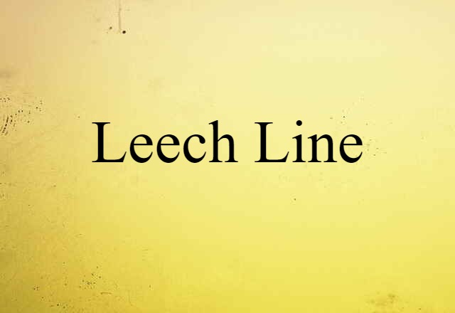 leech line