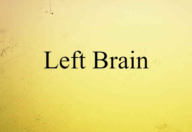 left brain