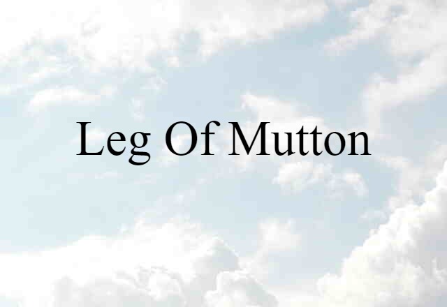 leg-of-mutton