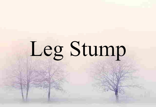 leg stump