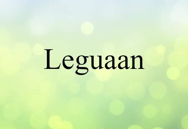 leguaan