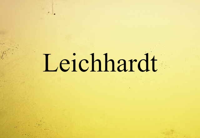 Leichhardt