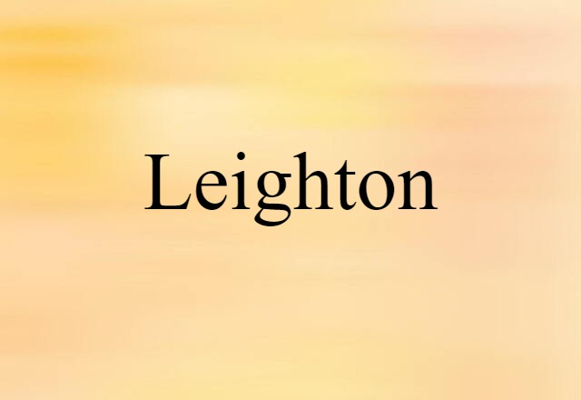 Leighton