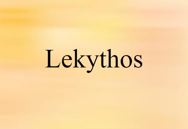 lekythos