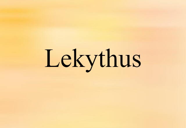 lekythus