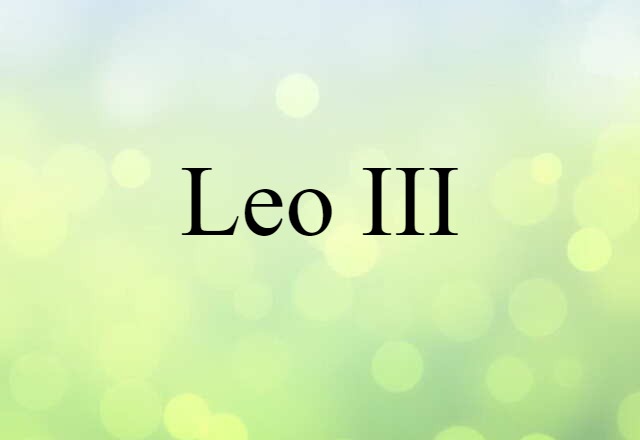 Leo III