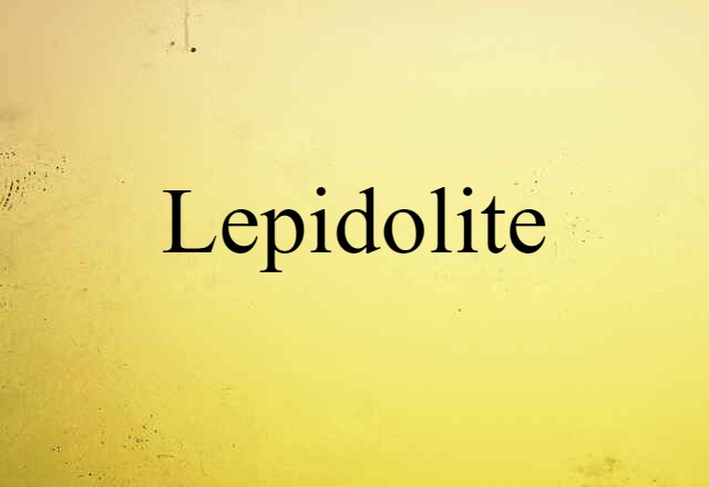 lepidolite