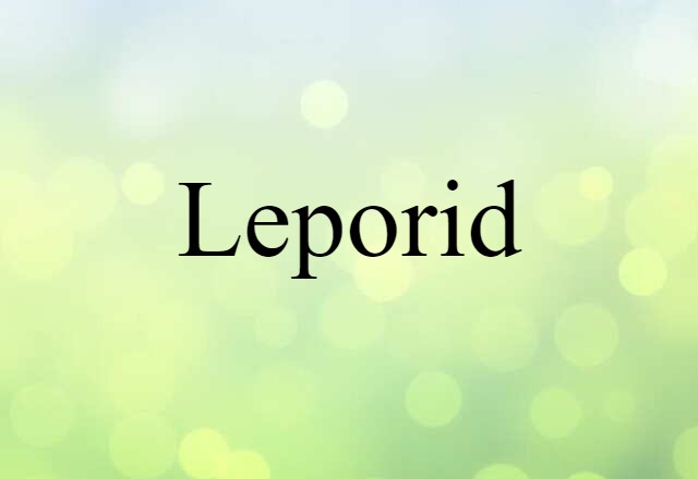 leporid