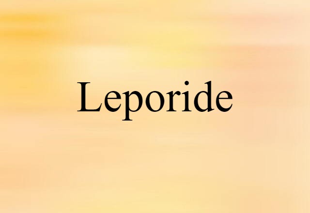 leporide