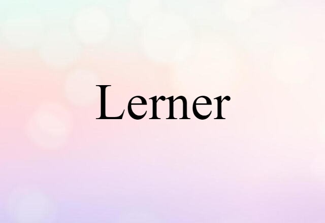 Lerner