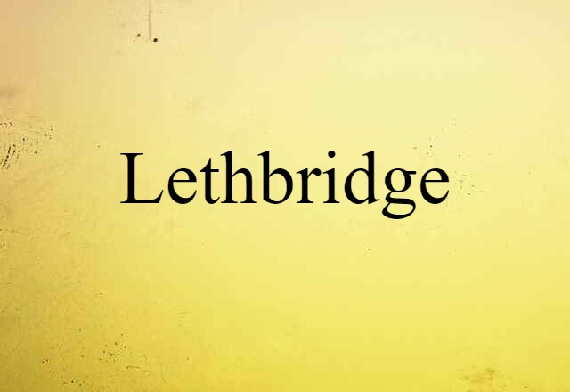 Lethbridge