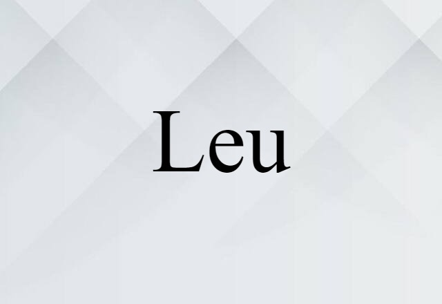 leu