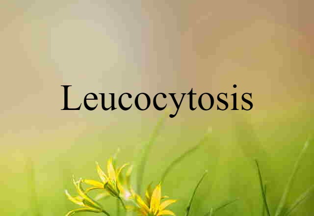 leucocytosis