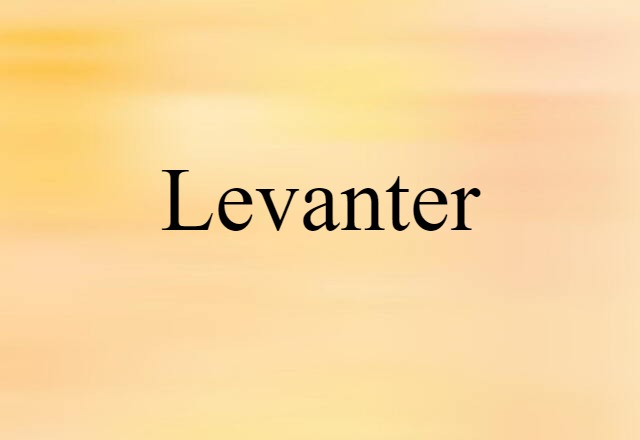 levanter