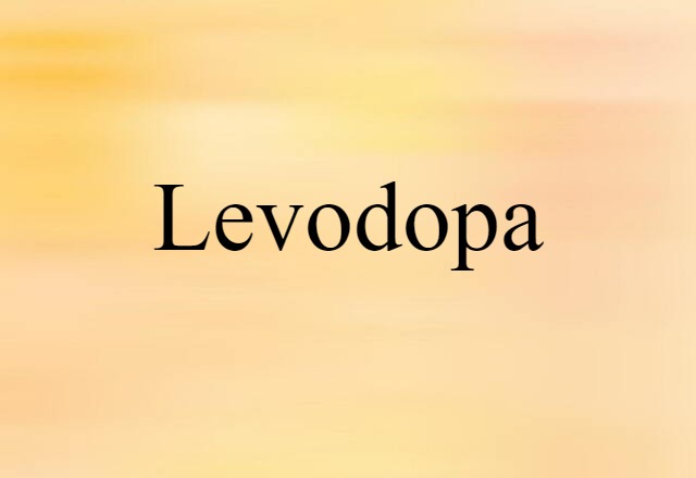 levodopa