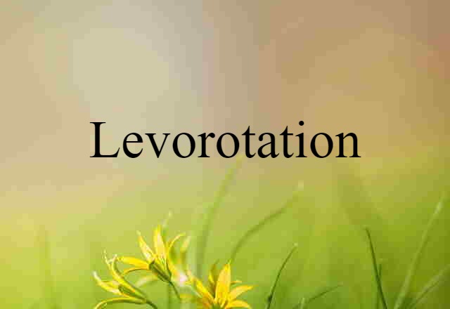 levorotation