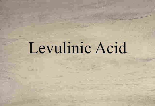 levulinic acid