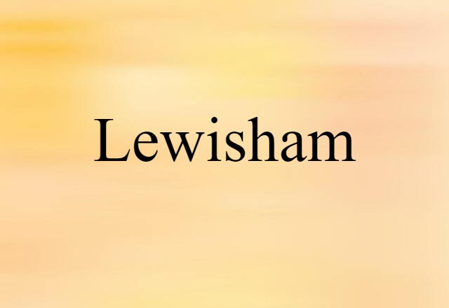 Lewisham