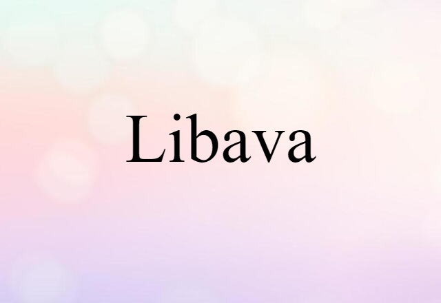 Libava