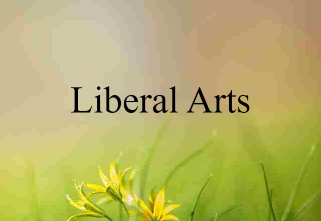 liberal arts