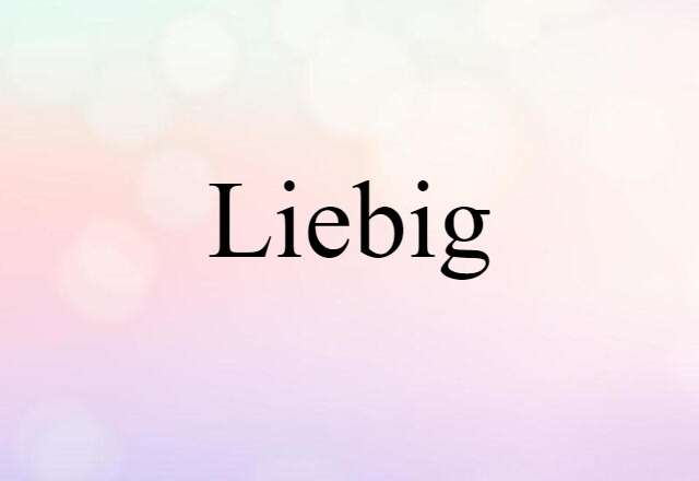 Liebig