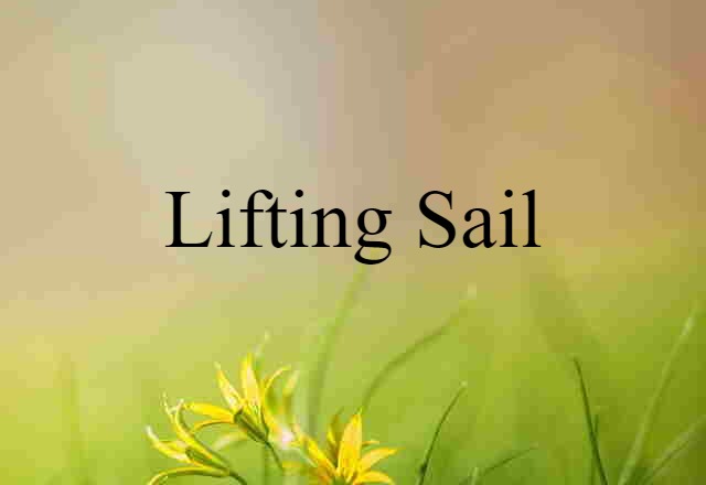 lifting sail