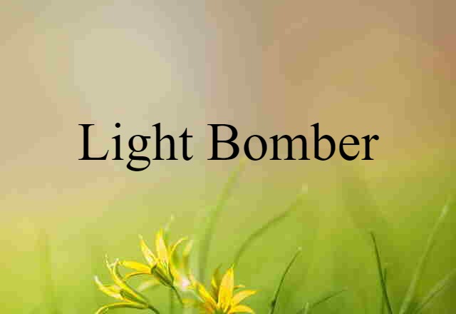 light bomber