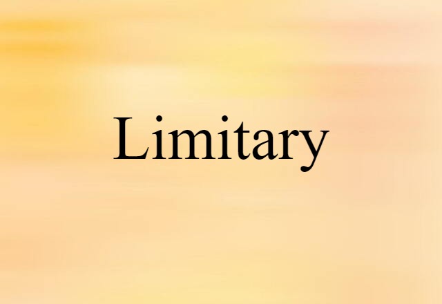 limitary