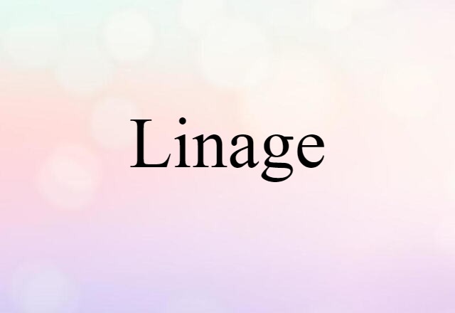 linage