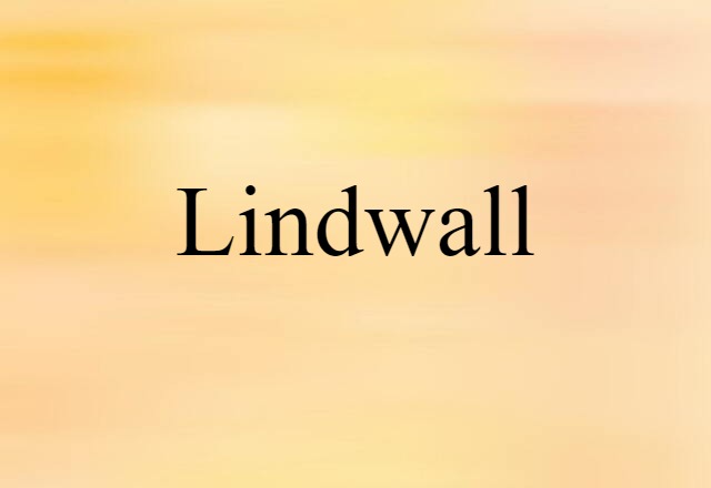 Lindwall