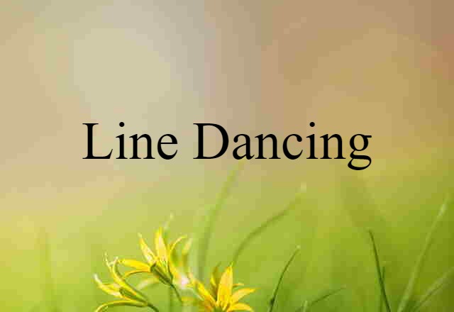 Line Dancing (noun) Definition, Meaning & Examples