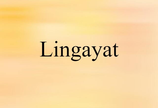 Lingayat