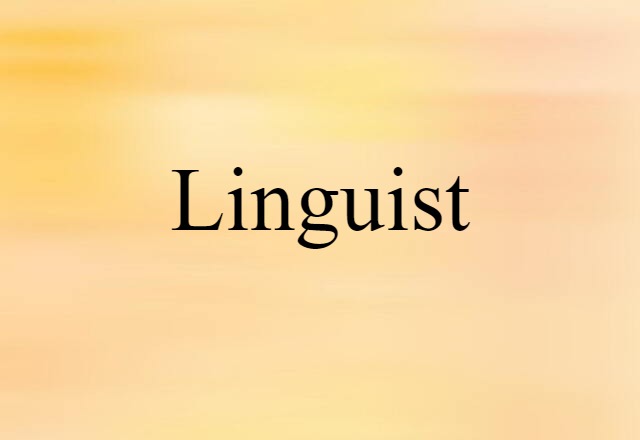 linguist