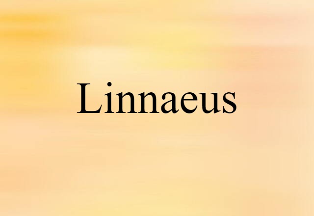 Linnaeus