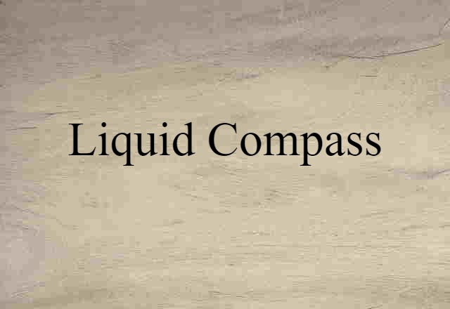 liquid compass