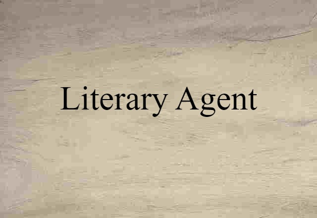 literary agent