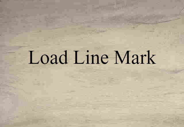 load-line mark