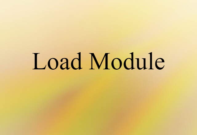 load module