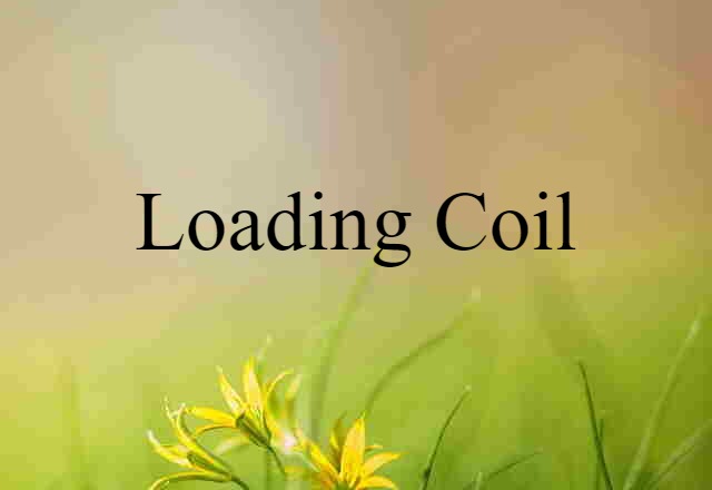 loading coil