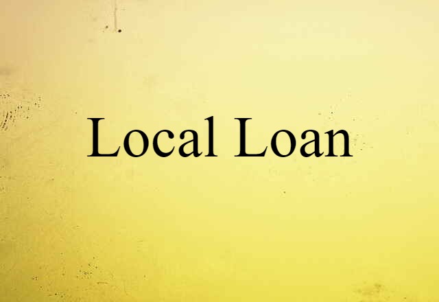 local loan