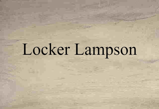 Locker-Lampson