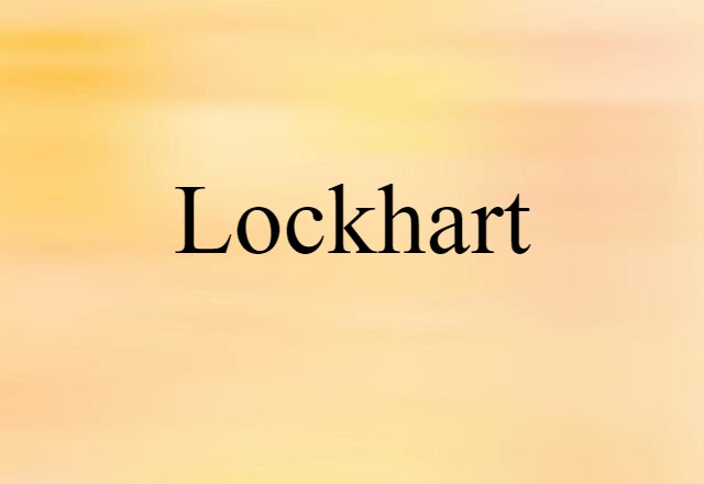 Lockhart