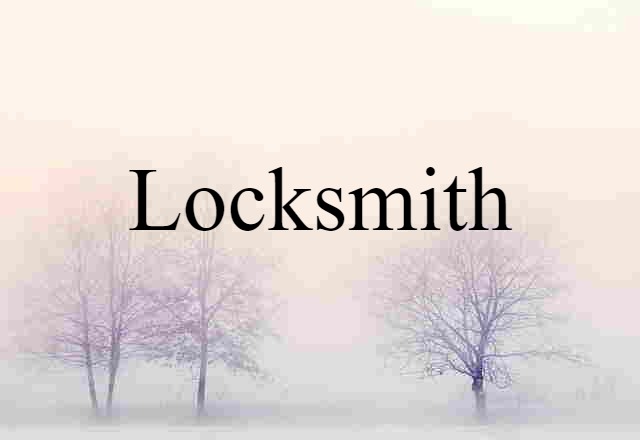 locksmith