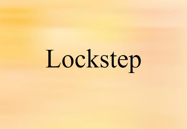 lockstep