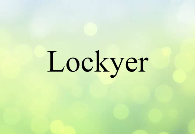 Lockyer