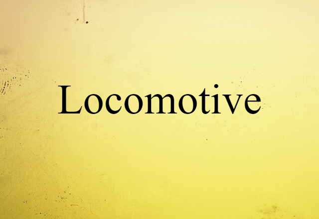 locomotive